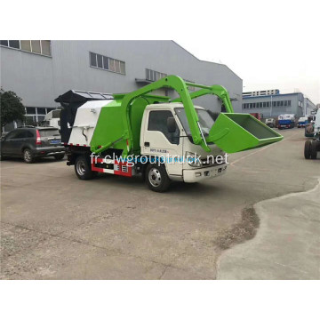 Camion à ordures hydraulique de type ouvert Forland